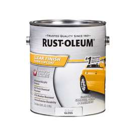 RUST-OLEUM ROCKSOLID 320202 Floor Paint, Clear, 1 gal