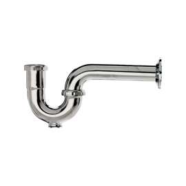 PlumbPak PP853-07PCDC Semi-Cast P-Trap With Cleanout, 1-1/2 in