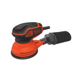 Black+Decker BDERO600 Random Orbit Sander, 5 in Pad/Disc, 6 ft L Cord