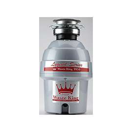 Waste King Legend 9950 Domestic Disposer, 3/4 hp Motor, 115 V, Stainless Steel