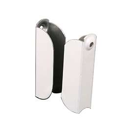 Make-2-Fit PL 7845 Screen Frame Top Hanger, Aluminum, White, For 7/16 in Screen Frame