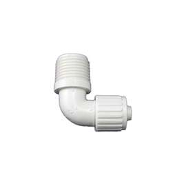 Flair-It PEXLOCK 16799 Pipe Elbow, 3/8 in PEX, 1/2 in MPT, 90 deg