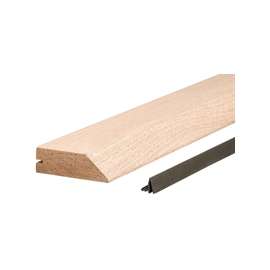 M-D 13748 Bumper Threshold, 36 in L, 3-1/2 in W, Hardwood