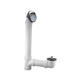 Keeney 620APVC Bath Drain Assembly, Brass/PVC/Zinc, Chrome