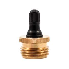 CAMCO 36153 Heavy-Duty Blow Out Plug, Brass
