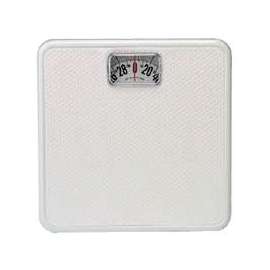 TAYLOR 20005014T Bathroom Scale, 300 lb Capacity, Analog Display, White