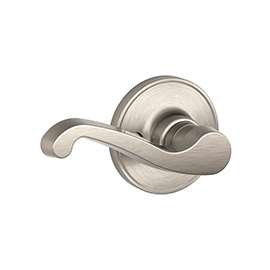 Schlage LaSalle J170LAS619LH Dummy Lever, Satin Nickel