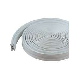 M-D 43846 Weatherstrip Tape, 17 ft L, 3/8 in W, EPDM/Silicone, White