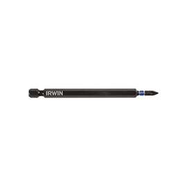 IRWIN 1837439 Power Bit, #1 Drive, Phillips Drive, 1/4 in Shank, Hex Shank, S2 Steel