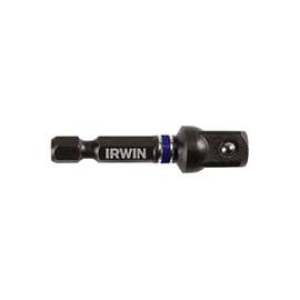 IRWIN 1837572 Socket Adapter, 3/8 in Drive, Square Drive