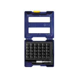 IRWIN 1866985 Drawer Case Set, Steel, 31-Piece