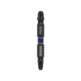 IRWIN 1870984 Power Bit, #3 Drive, Phillips Drive, 1/4 in Shank, Hex Shank, Steel