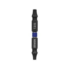 IRWIN 1892008 Power Bit, T20, T25 Drive, Torx Drive, 1/4 in Shank, Hex Shank, Steel
