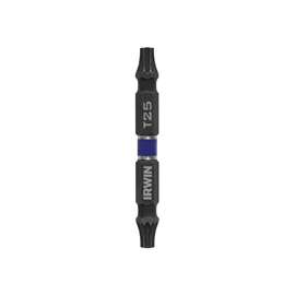 IRWIN 1892009 Power Bit, T25 Drive, Torx Drive, 1/4 in Shank, Hex Shank, Steel