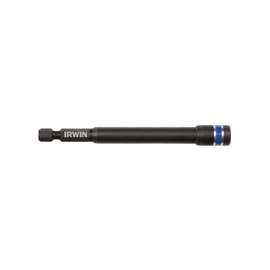IRWIN 1899938 Nutsetter, 1/2 in Drive, Lobular Drive, 1/4 in L Shank, Hex Shank
