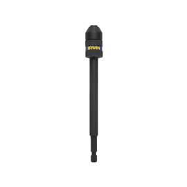 IRWIN 1869516 Drill Bit Extension, 1/4 in Shank, Hex Shank, For 1/4 in Hex Shank Accessories