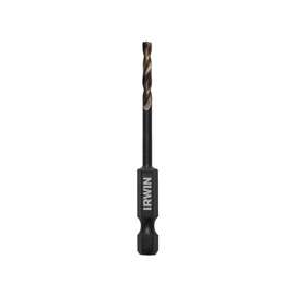 IRWIN 1871025 Impact Drill Bit Impact Drill Bit, Spiral Flute, 7/8 in L Flute, Hex Shank, 1/4 in Dia Shank