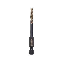 IRWIN 1871027 Impact Drill Bit Impact Drill Bit, Spiral Flute, 1 in L Flute, Hex Shank, 1/4 in Dia Shank