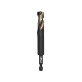 IRWIN 1871044 Impact Drill Bit Impact Drill Bit, Spiral Flute, 4 in L Flute, Hex Shank, 1/4 in Dia Shank