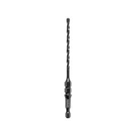 IRWIN 1870566 Masonry Bit Installation Bit, Spiral Flute, 3-1/4 in L Flute, Quick-Change Shank