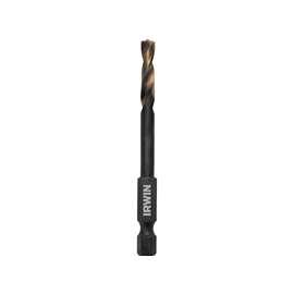 IRWIN 1892820 Impact Drill Bit Impact Drill Bit, Spiral Flute, 1-1/16 in L Flute, Hex Shank, 1/4 in Dia Shank
