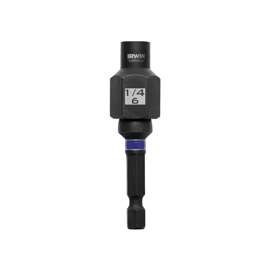 IRWIN Impact Bolt-Grip 1859101 Bolt Extractor, 3/8 in Drive, Spiral Flute, HCS, Black Oxide