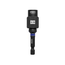 IRWIN Impact Bolt-Grip 1859103 Bolt Extractor, 3/8 in Drive, Spiral Flute, HCS, Black Oxide