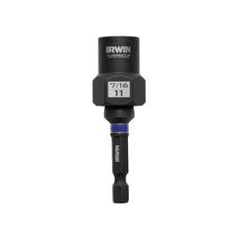 IRWIN Impact Bolt-Grip 1859105 Bolt Extractor, 3/8 in Drive, Spiral Flute, HCS, Black Oxide