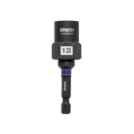 IRWIN Impact Bolt-Grip 1859106 Bolt Extractor, 3/8 in Drive, Spiral Flute, HCS, Black Oxide