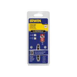 IRWIN Impact SCREW-GRIP 1876223 Double-Ended Screw Extractor, HSS