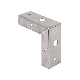 Prime-Line N 7195 Universal Corner Repair Bracket, Steel, Zinc