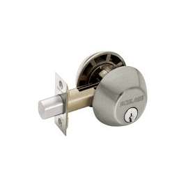 Schlage B60NV620 Deadbolt, 1-Cylinder, Antique Pewter