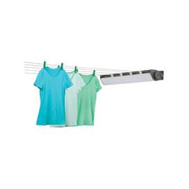 Honey-Can-Do DRY-03113 Retractable Outdoor Dry, Steel, 34 ft L