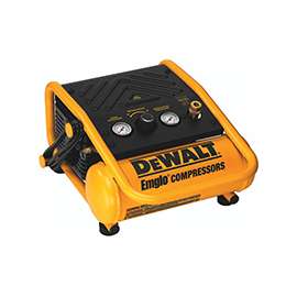 DeWALT D55140 Portable Trim Compressor, 1 gal Tank, 120 V, Steel