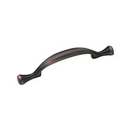 Amerock Allison Value TEN174ORB Cabinet Pull, 5-1/16 in L Handle, Oil-Rubbed Bronze