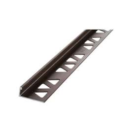 M-D 31352 Tile Edge, 96 in L, Aluminum, Pewter