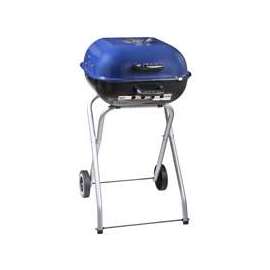 Omaha Foldable Portable-Square Charcoal Grill, 280 Sq-In 18 In W X 20-1/4 In D X 34-1/4 In H, Steel