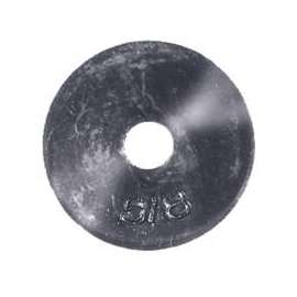 Danco 35071B Durable, Flat Water-Resistant Faucet Washer, 5/8 in, Rubber, Black