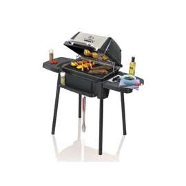 Broil King Porta-Chef 950654 Gas Grill, Liquid Propane, 12-1/4 in W x 18 in D Cooking Surface, Stainless Steel