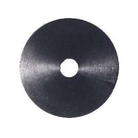 Danco 35072B Durable, Flat Water-Resistant Faucet Washer, 3/4 in, Rubber, Black
