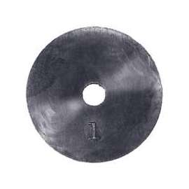 Danco 35073B Durable, Flat Water-Resistant Faucet Washer, 1 in, Rubber, Black