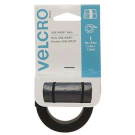 3/4x38 BLK Velcro Strap