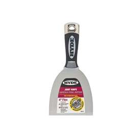 HYDE 06578 Joint Knife, Soft-Grip Handle, Single-Edge Stainless Steel Blade