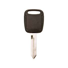 HY-KO 18FORD100 Chipkey Blank, Brass/Plastic, Nickel, For Honda Vehicle Locks
