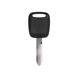 Hy-Ko 18CHRY300 Key Blank with Plastic Head, 4.37 in L x 1.87 in W, Brass, Nickel Plated