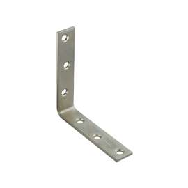 National Hardware 115BC Series N220-152 Corner Brace, 0.16 in, Steel, Zinc