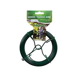 Gardener's Blue Ribbon T025B Heavy-Duty Training Wire, 50 ft L, Metal