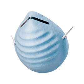 VENOM STEEL VEN381 Cone-Style Face Mask, White
