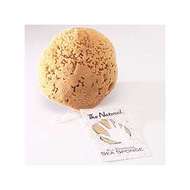 The Natural Y6070C Sea Sponge, Natural Yellow