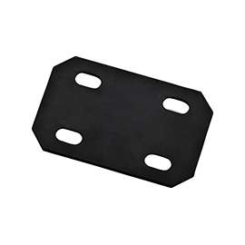 National Hardware 351462 Mending Plate, 4.7 in L, Steel, 5/16 in, Powder-Coated